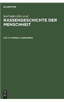 Afrika II: SÃ¼dafrika: Human Biological History of Southern Africa. Le Peuplement de Madagascar: (German)
