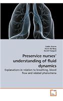 Preservice nurses' understanding of fluid dynamics