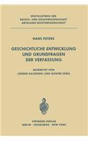 Geschichtliche Entwicklung Und Grundfragen Der Verfassung