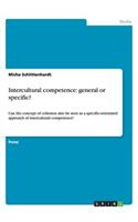 Intercultural competence