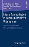 Interne Kommunikation in Kleinen Und Mittleren Unternehmen