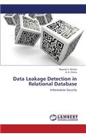 Data Leakage Detection in Relational Database