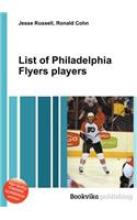 List of Philadelphia Flyers Players