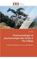Phytosociologie Et Phyto�cologie Des For�ts � Pin d''alep