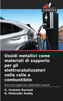 Ossidi metallici come materiali di supporto per gli elettrocatalizzatori nelle celle a combustibile