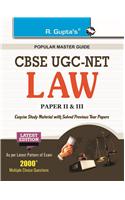 CBSE-UGC-NET: JRF and Assistant Professor Law (Paper II & III) Exam Guide: UGC (NET) Exam