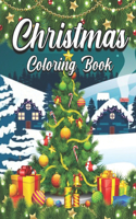 Christmas Coloring Book: An Adult Coloring Book Featuring Beautiful Winter Landscapes and Heart Warming Holiday Scenes for Stress Relief and Relaxation