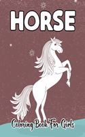 Horse Coloring Book for Girls