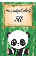 Hausaufgabenheft Till