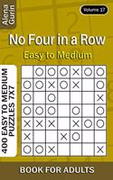 No Four in a Row puzzle book for Adults