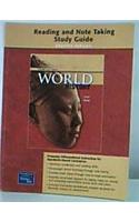 Prentice Hall World History Adapted Reading and Note Taking Study Guide Survey 2007