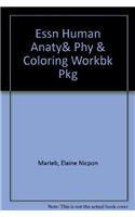 Essn Human Anaty& Phy & Coloring Workbk Pkg