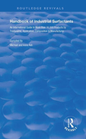Handbook of Industrial Surfactants