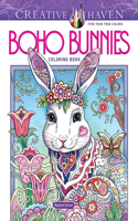 Creative Haven Boho Bunnies Coloring Book