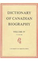 Dictionary of Canadian Biography / Dictionaire Biographique Du Canada