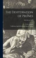 Dehydration of Prunes; B404 Revised 1929