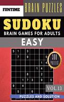 SUDOKU Easy: Jumbo 300 easy SUDOKU with answers Brain Puzzles Books for Beginners (sudoku book easy Vol.13)(13 Sudoku Book Easy)