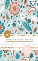Monthly & Weekly Planner 2019 - 2020 with Gratitude Journal, Habit & Mood Tracker, TO-DO Lists