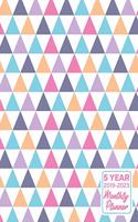 5 Year 2019 - 2023 Monthly Planner