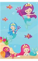 Three Mermaids Notebook
