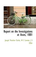 Report on the Investigations at Assos, 1881: (English)