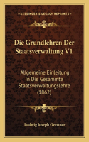 Grundlehren Der Staatsverwaltung V1