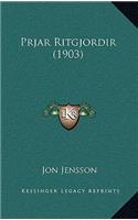Prjar Ritgjordir (1903)
