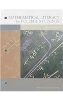 Mathematical Literacy for College Students