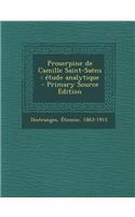 Proserpine de Camille Saint-Saens