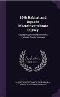 1996 Habitat and Aquatic Macroinvertebrate Survey