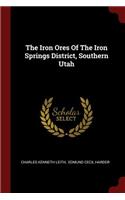 The Iron Ores of the Iron Springs District, Southern Utah