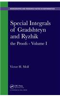 Special Integrals of Gradshteyn and Ryzhik