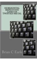 Horizontal Repetitive Lines Of Twisted Metal