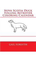 Nova Scotia Duck Tolling Retriever Coloring Calendar