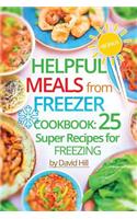 Helpful meals from Freezer. Cookbook