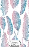 Notebook Journal Dot-Grid, Graph, Lined, Blank No Lined: Feather: Small Pocket Notebook Journal Diary, 120 Pages, 5.5- X 8.5- (Blank Notebook Journal)