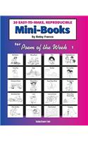 Mini-Books For Poem Of The Week 1