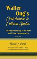 Walter Ong’s Contributions to Cultural Studies