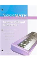 Saxon Math Intermediate 4: Instructional Masters