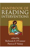 Handbook of Reading Interventions