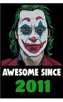 Joker Comic Notebook 2011 Joker Notebook University Graduation gift