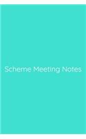 Scheme Meeting Notes Notebook