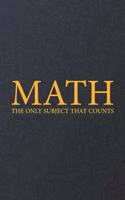 Math The Only Subject That Counts