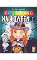 My first book of coloring - Halloween 1