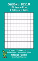 Sudoku 10x10 - 106 leere Gitter