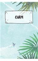 Guam: Ruled Travel Diary Notebook or Journey Journal - Lined Trip Pocketbook for Men and Women with Lines