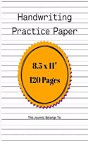 Handwriting Practice Paper