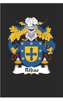 Ribas: Ribas Coat of Arms and Family Crest Notebook Journal (6 x 9 - 100 pages)