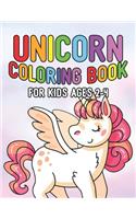 Unicorn Coloring Book for Kids Ages 2-4