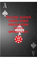 Success Always Comes When Preparation Meets Opportunity